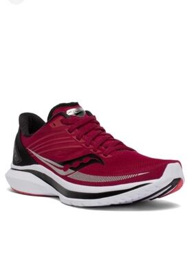 Saucony Kinvara 12 Women’s Running Shoes Cherry and Silver